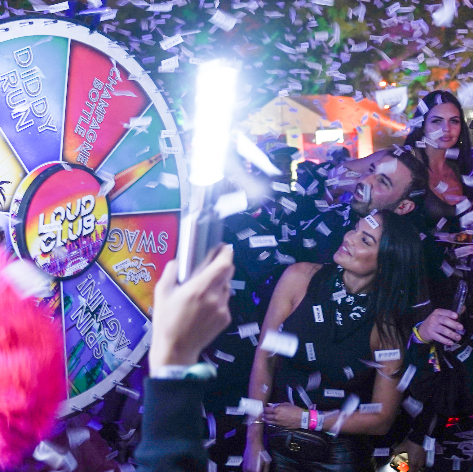 Custom Nightclub Wheel of Fortune – Interactive VIP Bottle Service Prop