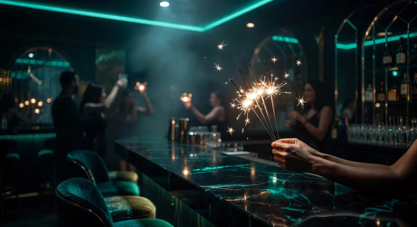 Professional header image for list-based article: Party Sparklers for Nightclubs: What You Need to Know
