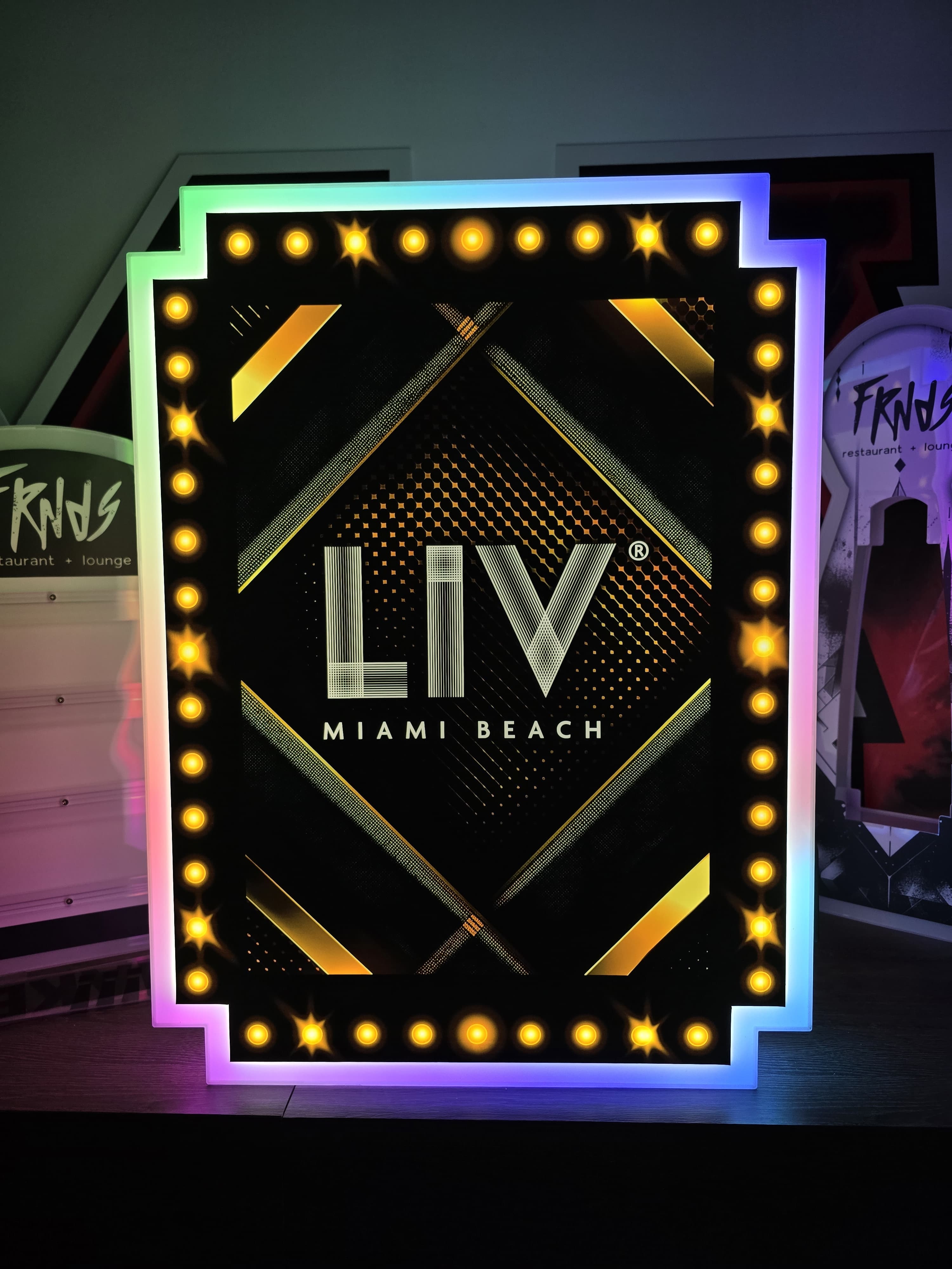 LED Backlit Poster Board with Interchangeable Graphics