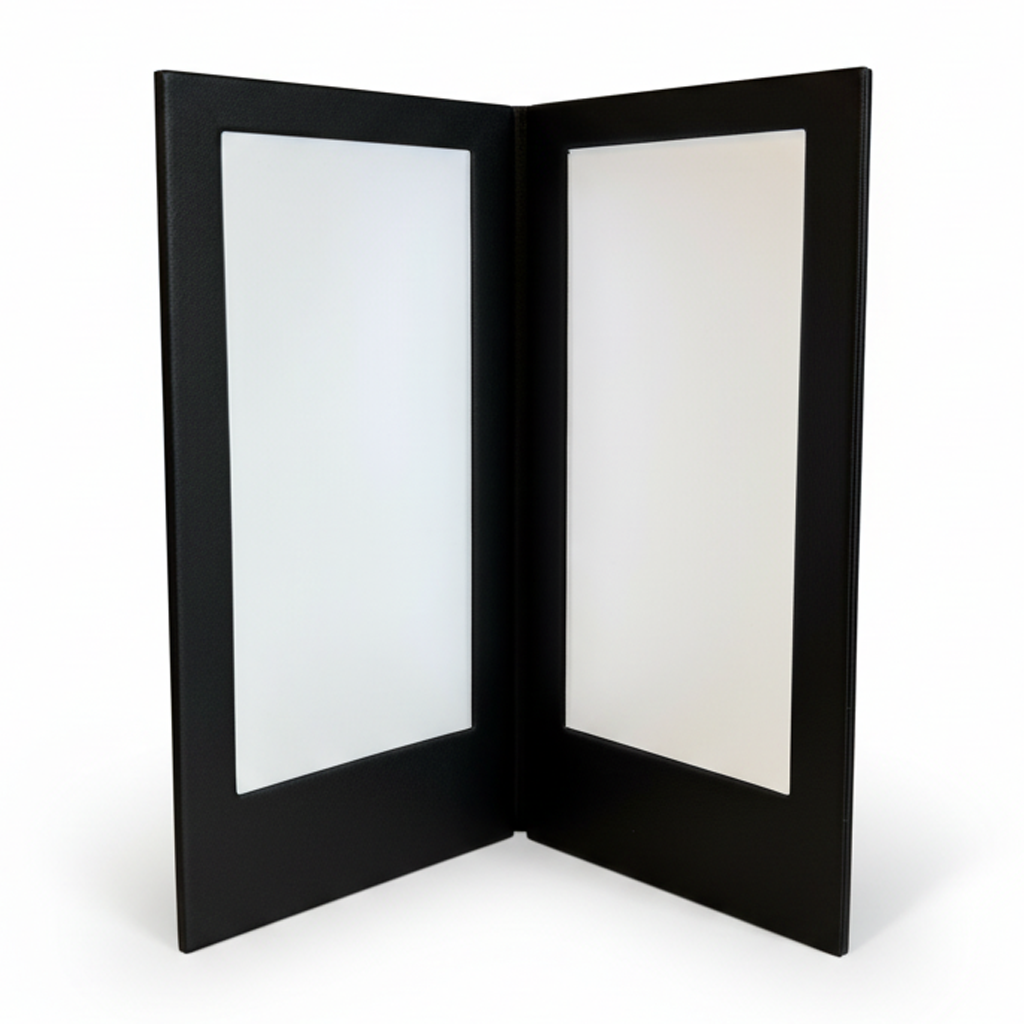 LED Back-Lit Menu Books
