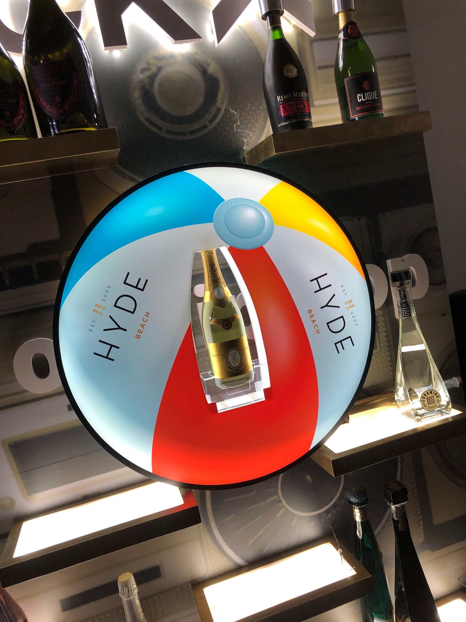 Interchangeable Ball Bottle Presenter Glorifier