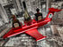 3D Neon LED Airplane Jet Bottle & Shot Tray