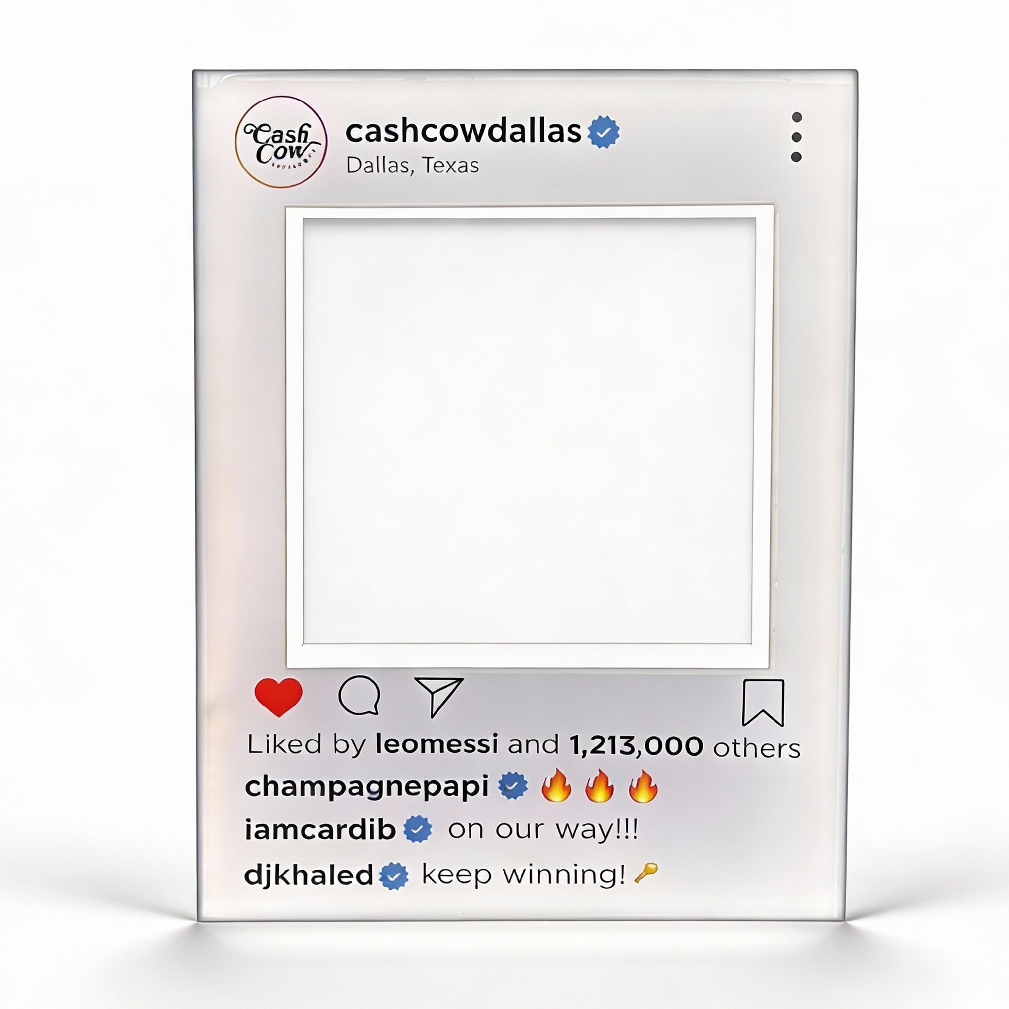 Instagram Nightclub & Event Photo Prop