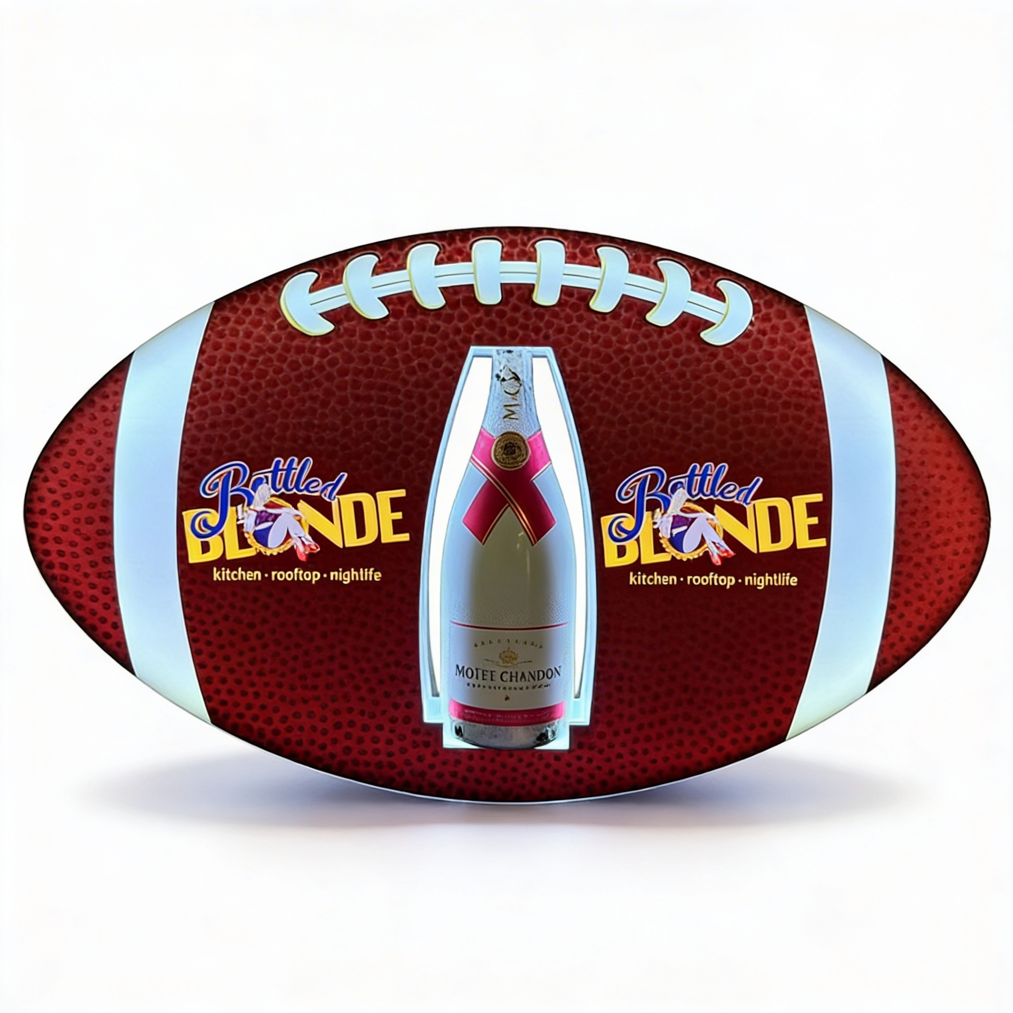 Football Bottle Presenter Glorifier