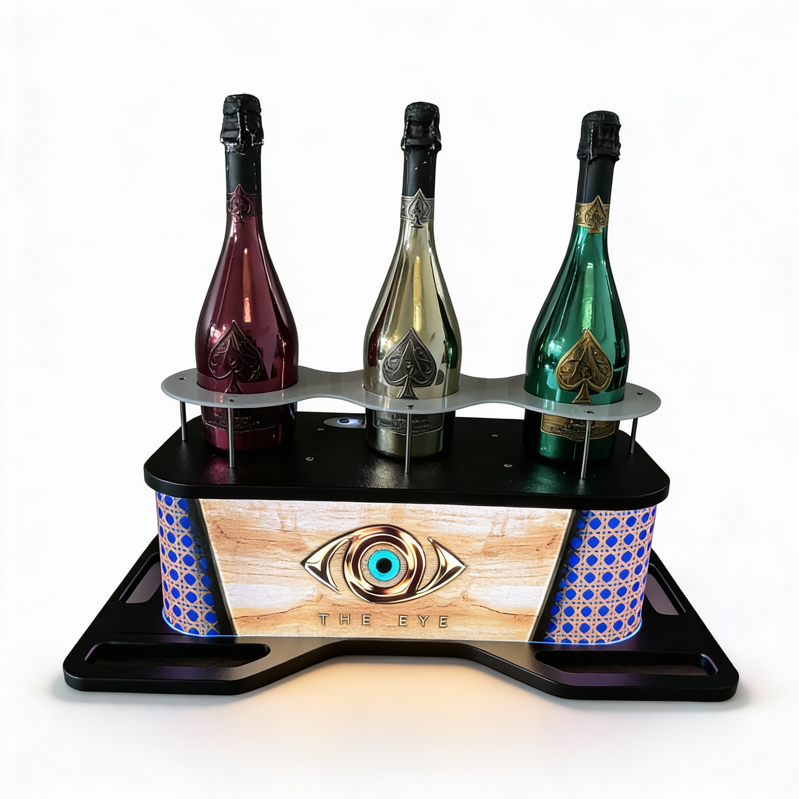 3-Bottle LED Parade Chariot