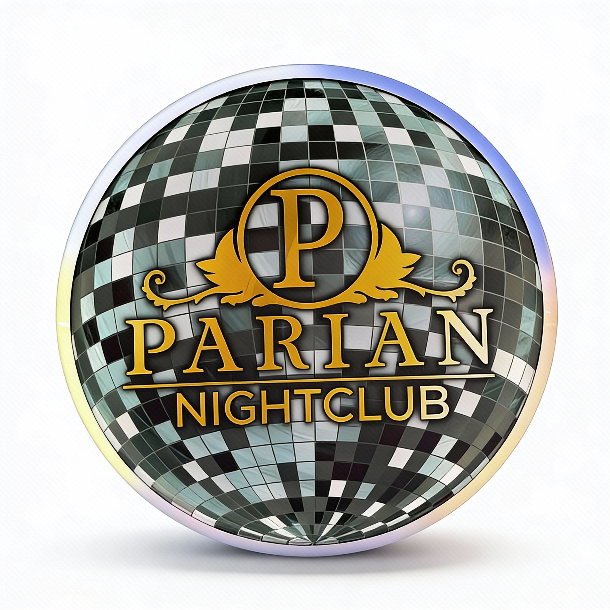 Round LED Marquee Message Board