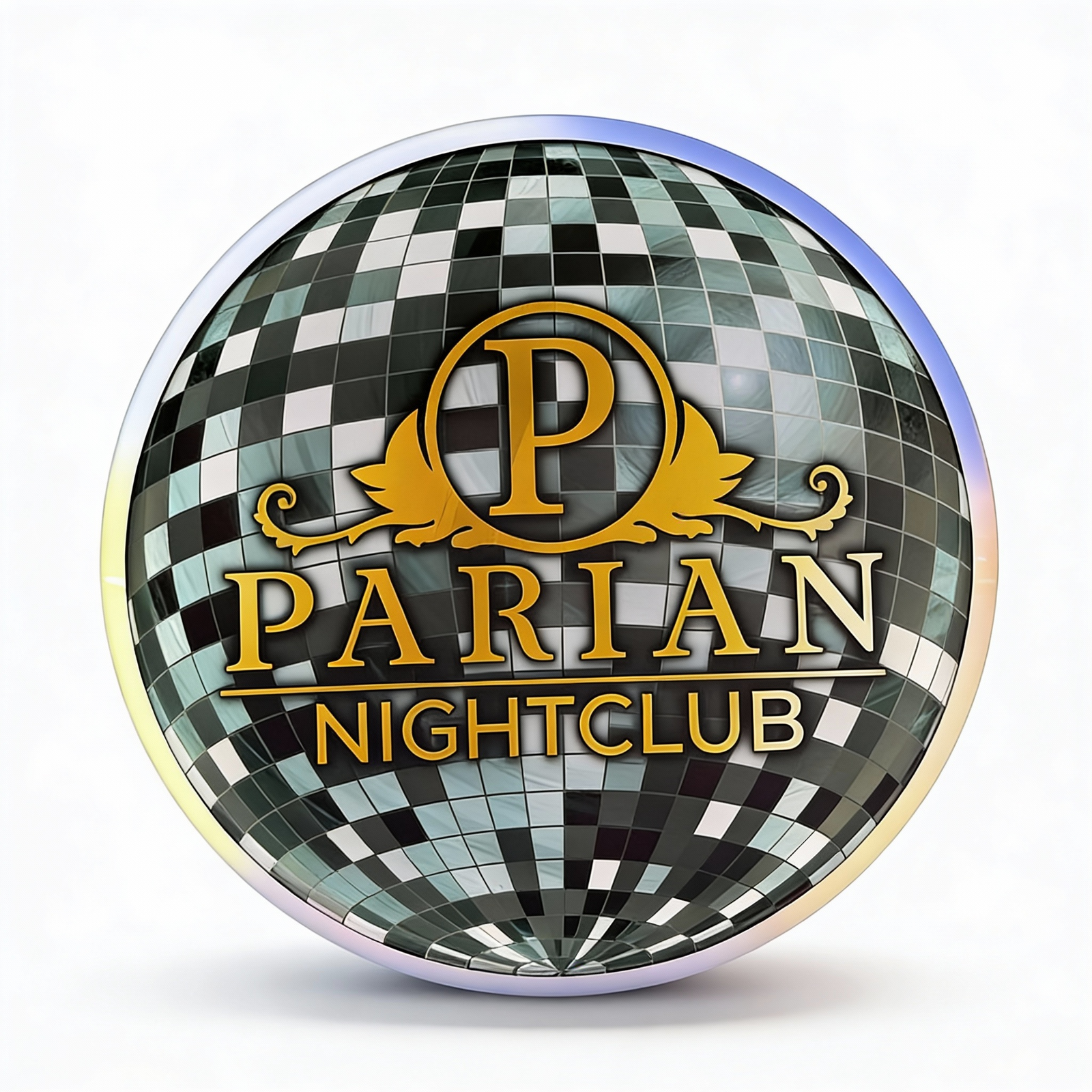 Round LED Marquee Message Board