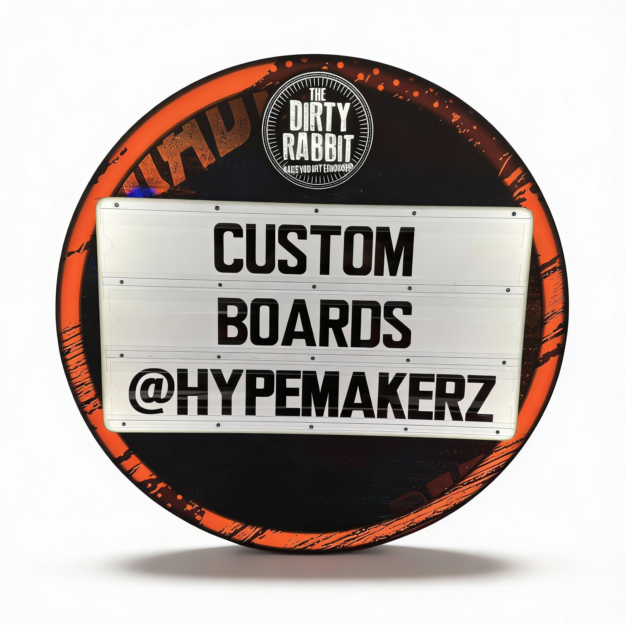 Round LED Marquee Message Board