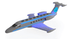 Illuminated 3D Airplane Jet Bottle Presenter Shot Tray