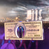 Benjamin 100 Dollar Bill Bottle Service Sign Presenter