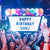 Birthday Balloon Marquee Message Board