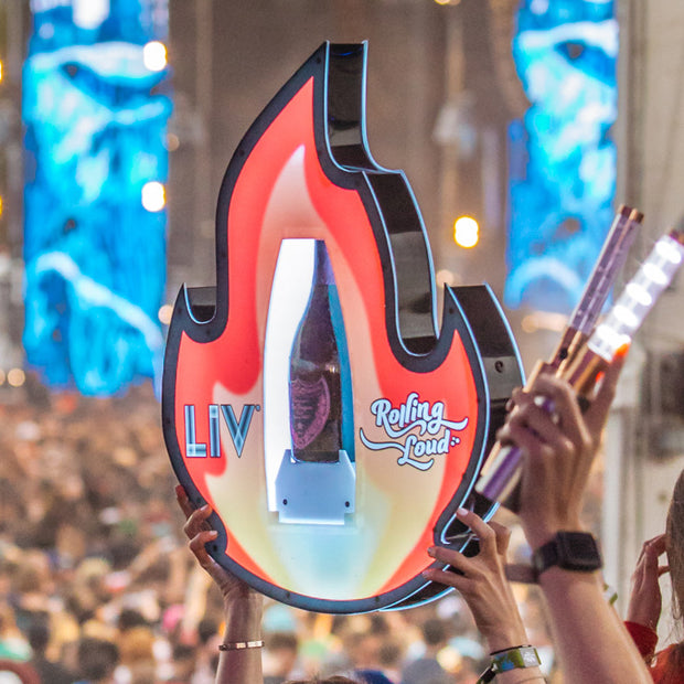 Fire Flame Emoji 🔥 Bottle Presenter Glorifier